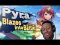PYRA AND MYTHRA JOIN SMASH! REACTION! REX GETS THE BACK HAND!