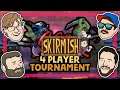 Skirmish - 4 Player Tournament | Local Multiplayer Let's Play - Part 2 | Thumb Wars