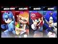 Super Smash Bros Ultimate Amiibo Fights  – Request #17950 Mega Man & Inkling vs Mario & Sonic