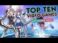 Top Ten Video Games November 2021 - Noisy Pixel