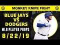 Toronto Blue Jays vs Los Angeles Dodgers | MLB Free Picks | 8-22-19