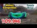 TouchDrive | Asphalt 9 | Weekly Competition | ANCIENT RUINS | MAZDA FURAI | 1:09.946 | Top 10℅