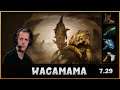 Wagamama | Sand King | Dota 2 Gameplay - Patch 7.29