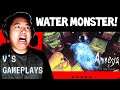 WATER MONSTER! Amnesia The Dark Descent #6 - V's Gameplays