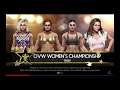WWE 2K19 Mickie James VS Sonya,Maria,Liv Fatal 4-Way Tables Elm. Match OVW Women's Title