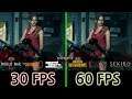 30 FPS vs 60 FPS  7 Games