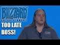 Blizzard CEO Apologizes At BlizzCon 2019. It Didn't Go Well...
