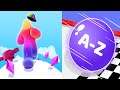Blob Runner VS A Z Run NEW MAX LEVEL Android iOS Mobile Gameplay