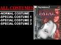 Fatal Frame [USA] (PlayStation 2) - (All Costumes)