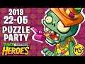 Fiesta de Puzzles (22/05/19) | PvZ Heroes | Reto Diario