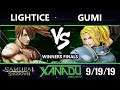 F@X 320 SamSho - Lightice (Yoshitora) Vs. GUMI (Charlotte) Samurai Shodown Winners Finals