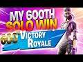 Going For My 600th Solo Victory Royale In Fortnite (Using Combat Pro In Chapter 2 Season 5)