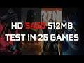 HD 5450 512MB | Test in 25 Games | 2021