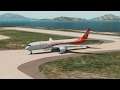 HongKong Airlines A350 landed at Seychelles [X-Plane 11]