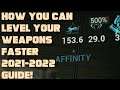 How To Level Your Weapons Faster 2021-2022 Guide | Warframe