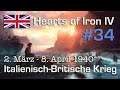 Let's Play Hearts of Iron 4 - Großbritannien #34: Der Italienkrieg 2.3. - 8.4.40 (deutsch / Elite)