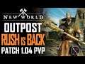New World Update 1.0.4 Patch Notes, Outpost Rush, Server Transfer Rollout, Player Invulnerability