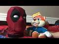 Plush Conker meets Deadpool's Head!