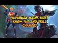 Revamped Hayabusa 2nd skill big difference, haya mains must know this