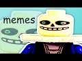 sans in a neck brace & other memes