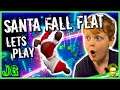 Santa Fall Flat - Lets Play Human Fall Flat - Kids Gaming - jAmEsGaMeZ - PS4