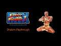 Street Fighter II MIX [SF2 Hack] by Zero800 (Ver. 0.99) - Dhalsim Playthrough (WITH EVIL RYU BATTLE)