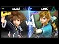 Super Smash Bros Ultimate Amiibo Fights – Sora & Co #212 Sora vs Link