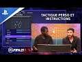 Tournois PS4 | Competition Center | FIFA 21 Tuto #2 - Tactique perso et instructions