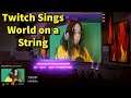 Twitch Sings Frank Sinatra I've Got the World on a String