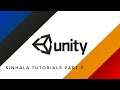 Unity tutorials for beginners - Sinhala part 3