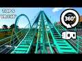 VR 360 Video of Top 5 Roller Coaster 4K