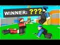 We CHALLENGED Random FANS To FIGHT US... Arsenal (ROBLOX)