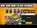 Why Match And Win Event is not Opening || Duplicate Error Fix Free Fire