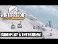 WINTERRESORT Simulator: Gameplay & Interview zur neuen Skiregion Simulation
