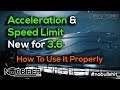 3.6 Changes - Acceleration & Speed Limit Sliders - Explained - Star Citizen