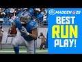 BEST RUN PLAY IN MADDEN 20 - CONSISTENT YARDS!