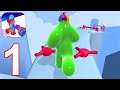 Blob Runner 3D - Gameplay Part 1 All Levels 1 - 15 Max Level (Android, iOS) #1