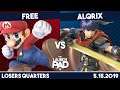 Free (Mario) vs Alqrix (Ike) | Losers Quarters | The Launch Pad #6