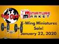 Huge Star Wars X Wing Sale At Miniature Market