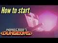 [JP/EN] Minecraft Dungeons How to Start and SQUID COAST