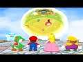 Mario Party 5 Mini-Game Battle - Yoshi Vs Mario Peach Wario (Intense)