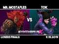 Mr. Mostafles (Akuma) vs TOK (Juri) | Losers Finals | Synthwave X #2