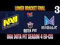 NAVI vs Nigma Game 3 | Bo3 | Lower Bracket Final AMD SAPPHIRE OGA DOTA PIT S4 EU-CIS | DOTA 2 LIVE