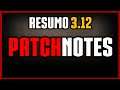 Resumo das Patch Notes: Golem is Back! Adeus Redemption Sentry