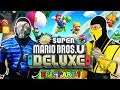 Scorpion & Sub-Zero play Super Mario Bros U Deluxe! | MK11 PARODY!