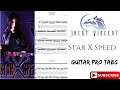 Star X Speed//Jacky Vincent // Guitar Pro Tab Play Thru