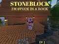 StoneBlock EP 1 I'M STUCK IN A ROCK