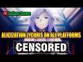 Sword Art Online Alicization Lycoris Will Be Censored