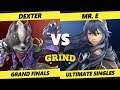 The Grind 116 Grand Finals - Dexter (Wolf) Vs. Mr. E [L] (Lucina) Smash Ultimate - SSBU