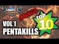 TOP 10 PENTAKILLS VOL 1 - SAVAGE!!! ✪ Mobile Legends: Bang Bang